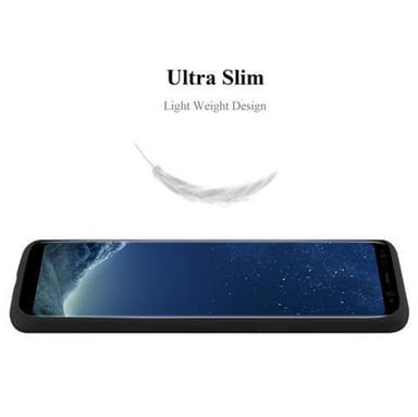 Deksel Samsung Galaxy S8 PLUS Silikon cover (svart)