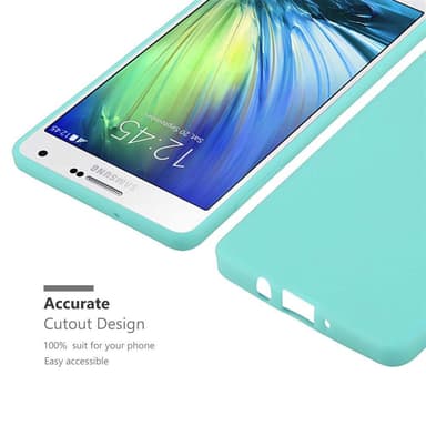Deksel Samsung Galaxy A7 2015 Silikon cover (blå)