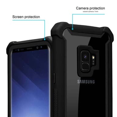 Samsung Galaxy S9 Deksel Case Cover (svart)