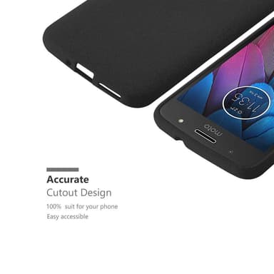 Deksel Motorola MOTO G5S case (svart)
