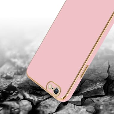 iPhone 6 PLUS / 6S PLUS silikondeksel case (rosa)