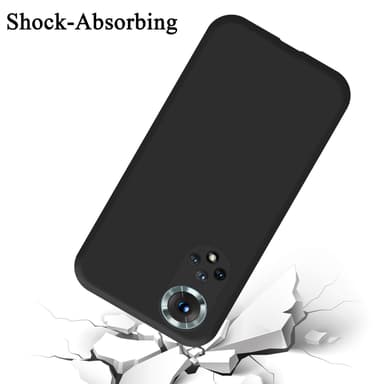 Honor 50 / Huawei NOVA 9 silikondeksel case (Svart)