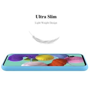 Deksel Samsung Galaxy A72 4G / 5G Silikon cover (blå)