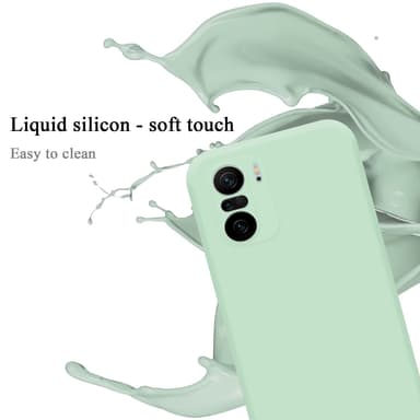 Xiaomi Mi 11i / POCO F3 silikondeksel case (grønn)