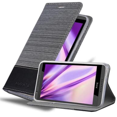 HTC Desire 820 lommebokdeksel etui (grå)