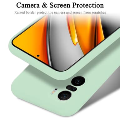 Xiaomi Mi 11i / POCO F3 silikondeksel case (grønn)