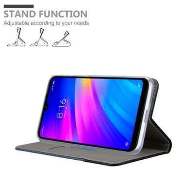 Xiaomi RedMi 7 lommebokdeksel etui (blå)