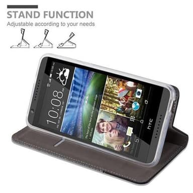 HTC Desire 820 lommebokdeksel etui (grå)