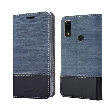 Xiaomi RedMi 7 lommebokdeksel etui (blå)