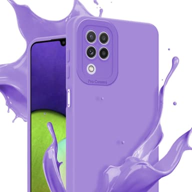 Samsung Galaxy A22 4G Deksel case (lilla)
