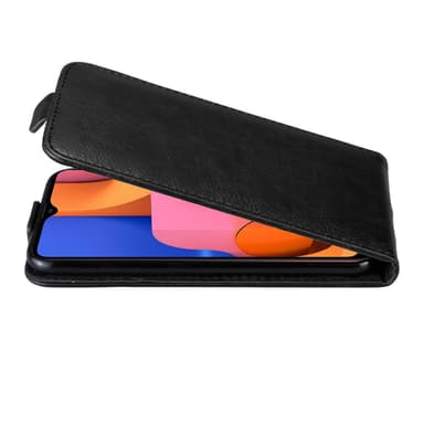 Samsung Galaxy A20s deksel flip cover (svart)