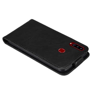 Samsung Galaxy A20s deksel flip cover (svart)