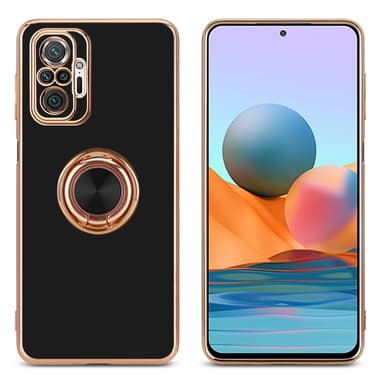 Xiaomi RedMi NOTE 10 PRO silikondeksel case (svart)
