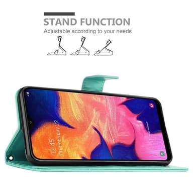Samsung Galaxy A10 / M10 lommebokdeksel Blomster
