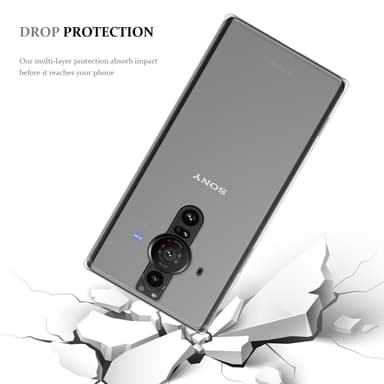 Sony Xperia PRO-I deksel ultra slim (gjennomsiktig)