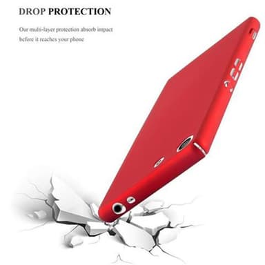 Deksel Sony Xperia M5 Case Cover (rød)