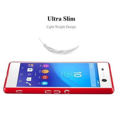 Deksel Sony Xperia M5 Case Cover (rød)