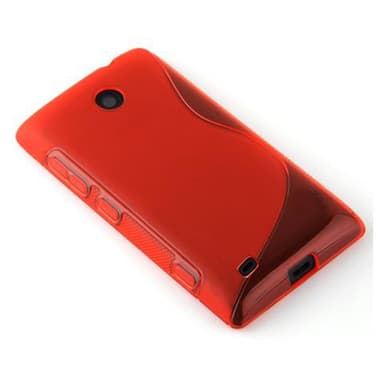 HTC Desire 300 silikondeksel case (rød)