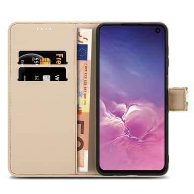 Samsung Galaxy S10e lommebokdeksel etui (grønn)