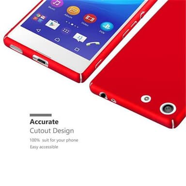 Deksel Sony Xperia M5 Case Cover (rød)