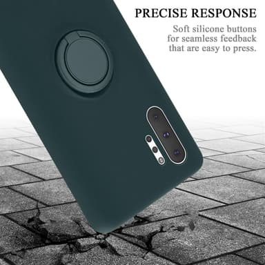 Deksel Samsung Galaxy NOTE 10 PLUS Ring Case (grønn)
