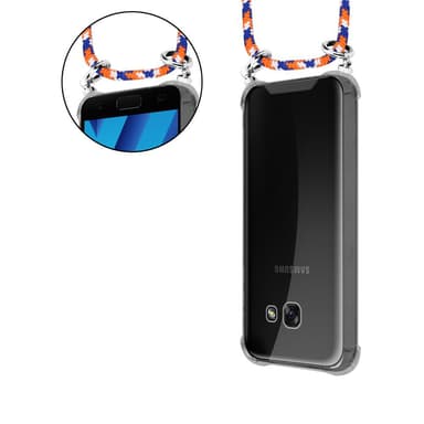 Samsung Galaxy A5 2017 Deksel med Halskjede (blå)