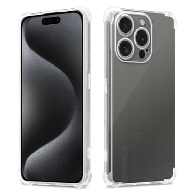 iPhone 15 PRO MAX deksel ultra slim (Genomskinlig)