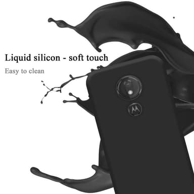 Motorola MOTO G7 POWER silikondeksel case (svart)