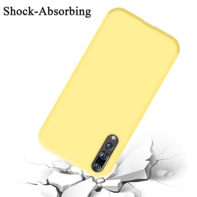 Huawei P20 PRO / P20 PLUS silikondeksel case (gul)