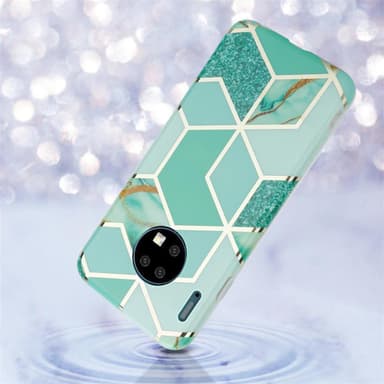 Huawei MATE 30 lommebokdeksel etui (grønn)