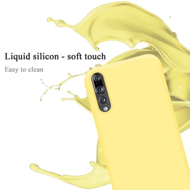 Huawei P20 PRO / P20 PLUS silikondeksel case (gul)