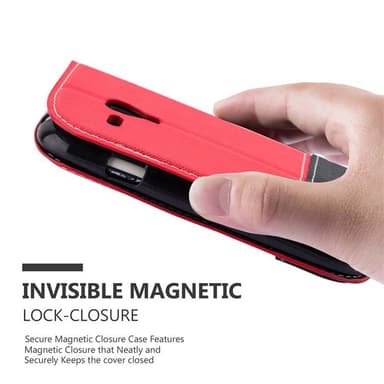 Samsung Galaxy S3 MINI Deksel Case Cover (rød)