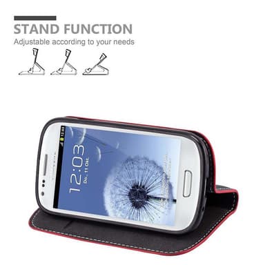 Samsung Galaxy S3 MINI Deksel Case Cover (rød)