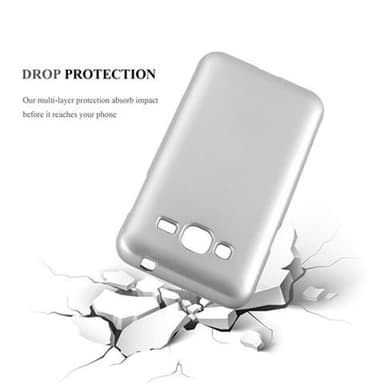Deksel Samsung Galaxy J3 2016 Case Cover (sølv)