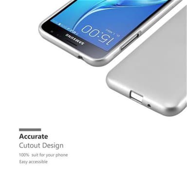 Deksel Samsung Galaxy J3 2016 Case Cover (sølv)
