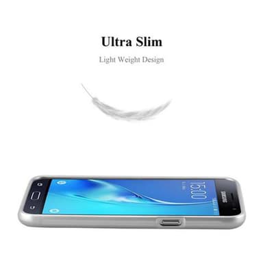 Deksel Samsung Galaxy J3 2016 Case Cover (sølv)