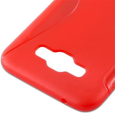 Samsung Galaxy E7 silikondeksel case (rød)