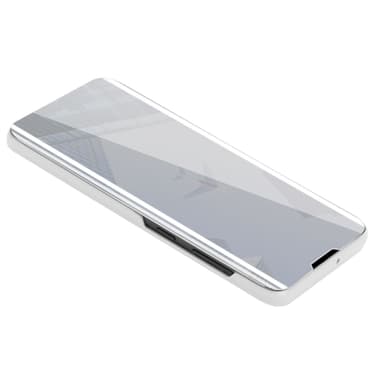 Samsung Galaxy A01 lommebokdeksel etui (sølv)