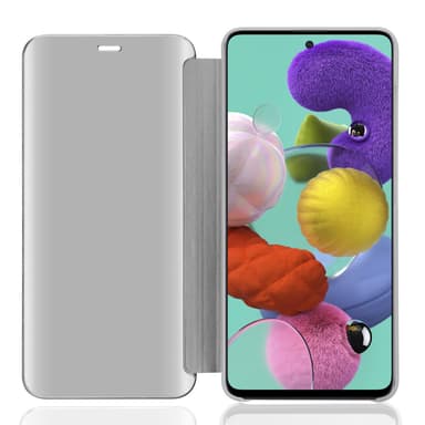 Samsung Galaxy A51 4G / M40s lommebokdeksel etui (sølv)