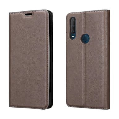 Alcatel 1S 2020 lommebokdeksel case (brun)