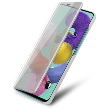 Samsung Galaxy A51 4G / M40s lommebokdeksel etui (sølv)