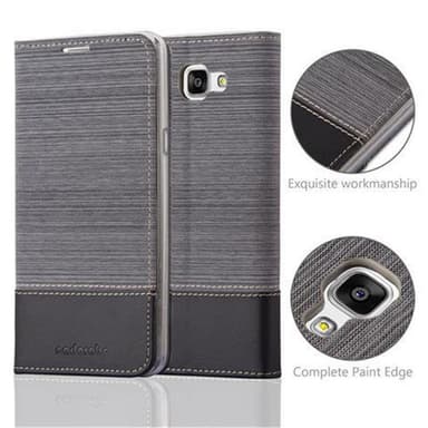 Samsung Galaxy A9 2016 lommebokdeksel etui (grå)