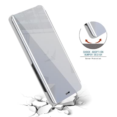Samsung Galaxy A51 4G / M40s lommebokdeksel etui (sølv)