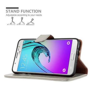 Samsung Galaxy J7 2016 lommebokdeksel etui (brun)