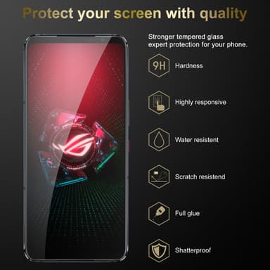 Asus ROG Phone 5 Skjermbeskytter Skärmskydd
