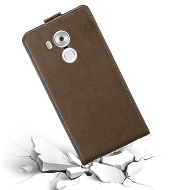 Huawei MATE 8 deksel flip cover (brun)