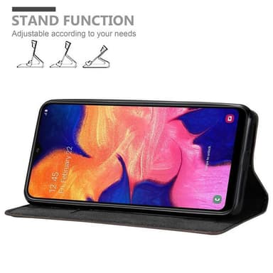 Samsung Galaxy A10 / M10 lommebokdeksel case (brun)