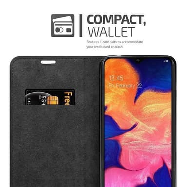Samsung Galaxy A10 / M10 lommebokdeksel case (brun)