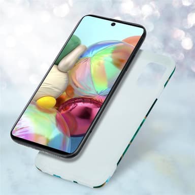 Samsung Galaxy A71 5G lommebokdeksel etui (grønn)