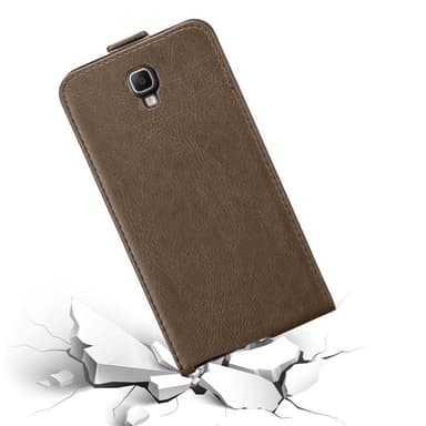 Samsung Galaxy NOTE 3 NEO deksel flip cover (brun)